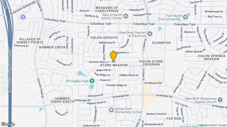 4601 Summer Oaks Ln Map and Location Details