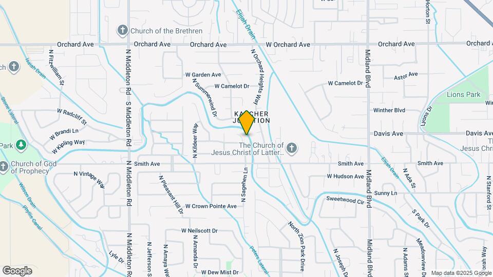154 N Sagehen St Map and Location Details