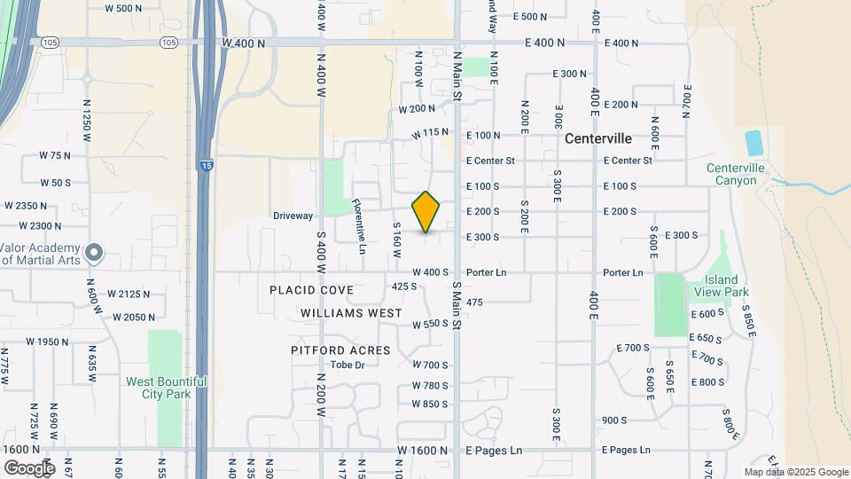 332 S 160 W Map and Location Details