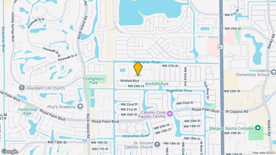 6603 Winfield Blvd Map and Location Details