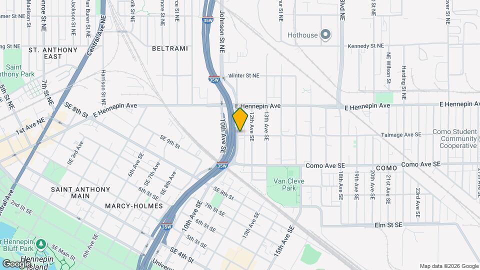 1062 11th Ave SE Map and Location Details