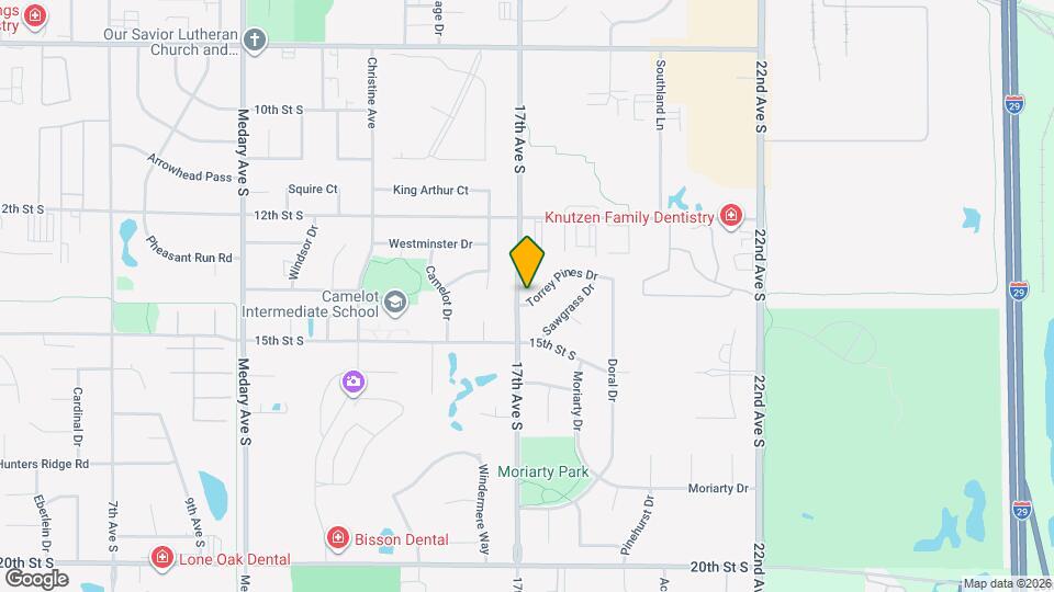 1723 Torrey Pines Dr Map and Location Details