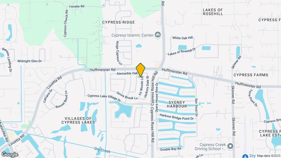 15511 Fir Woods Ln Map and Location Details