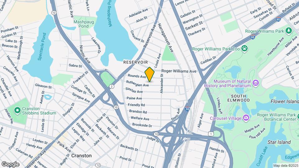 121 Rutherglen Ave, Unit 3rd Floor Map and Location Details