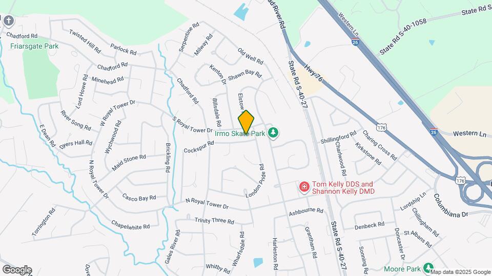 308 Cockspur Rd Map and Location Details