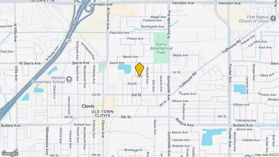 142 Cole Ave Map and Location Details