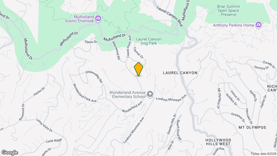 2524 Laurel Pass Ave Map and Location Details