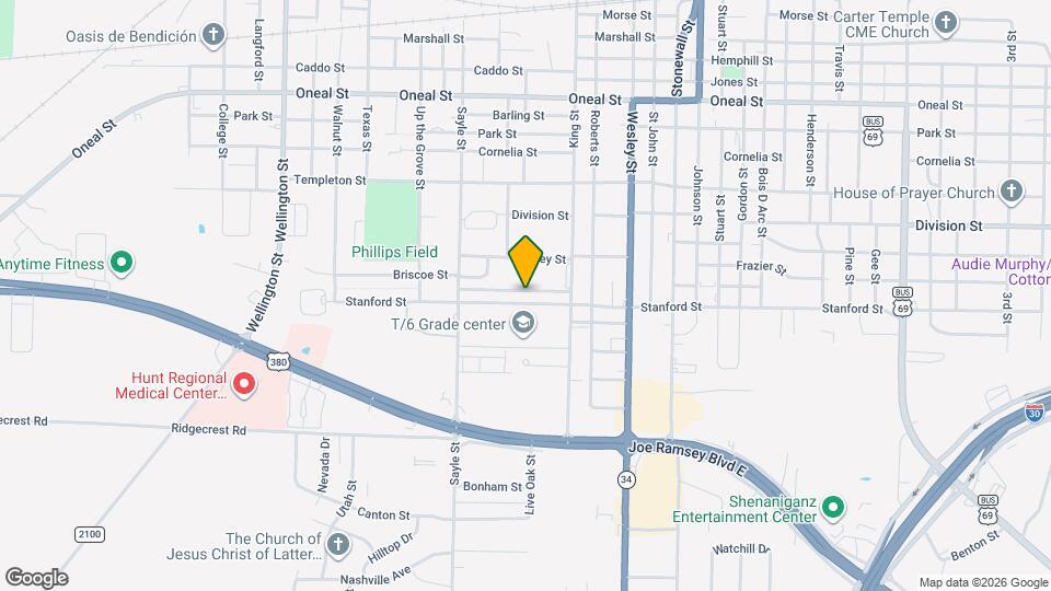 3108 Stanford St Map and Location Details