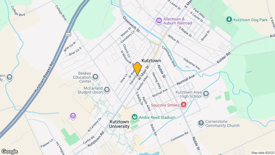 329 W Main St Apartments and Nearby Kutztown Apartments For Rent