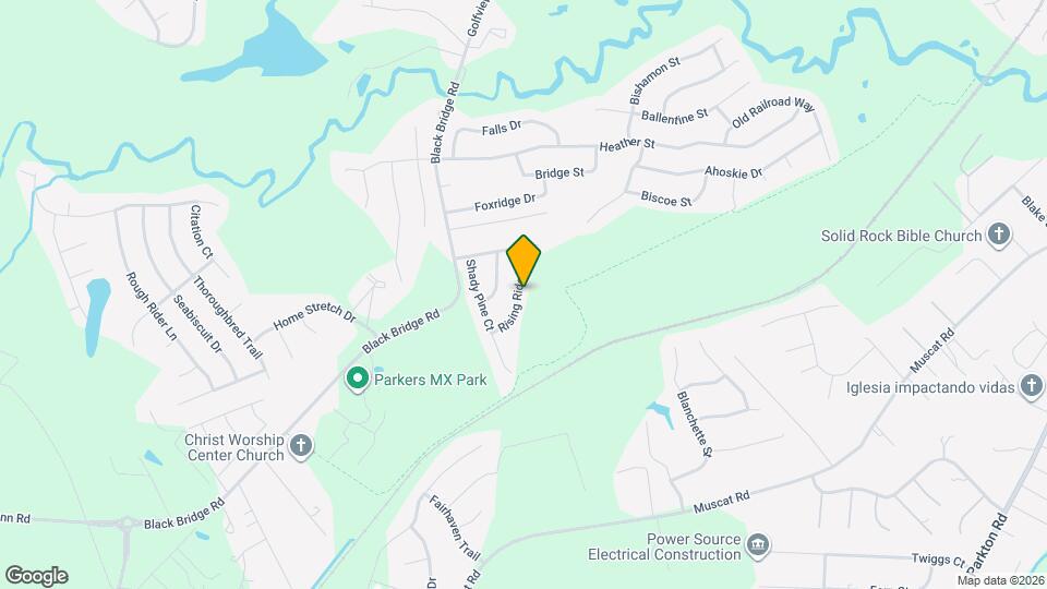 5527 Rising Ridge Dr Map and Location Details