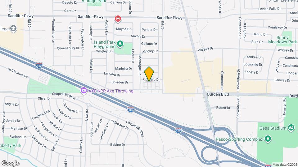 4903 Porlier Ln Map and Location Details