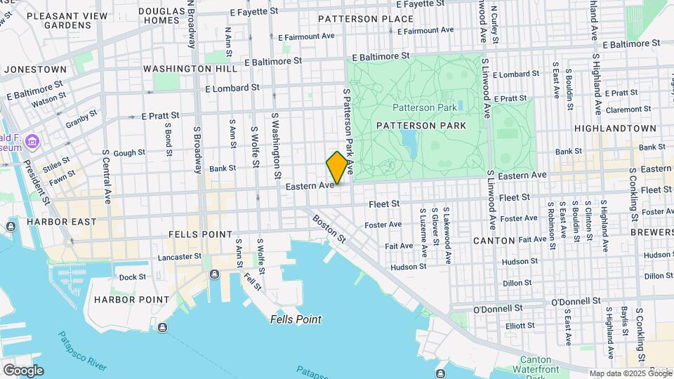 2219 Eastern Ave, Unit 2 Map and Location Details