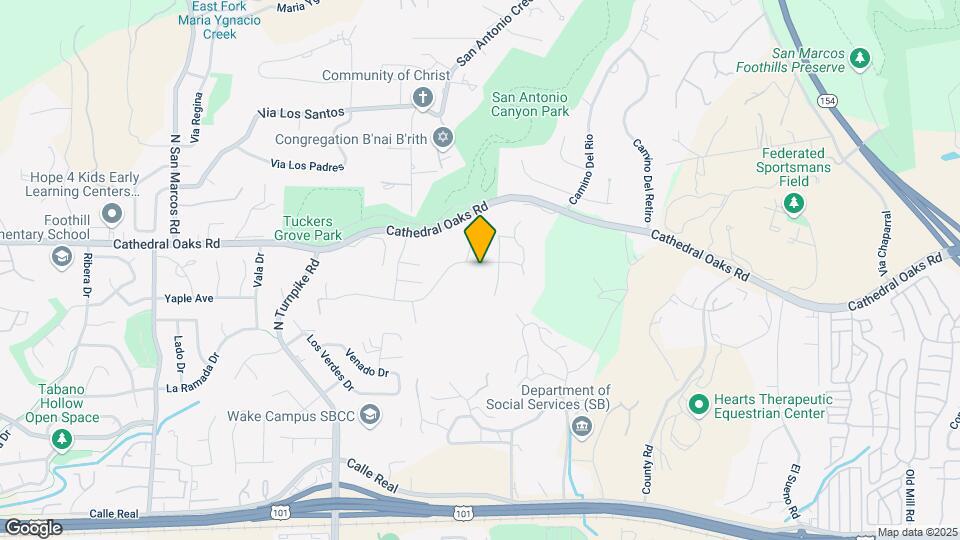 4611 Sierra Madre Rd Mapa y Detalles de la Ubicación