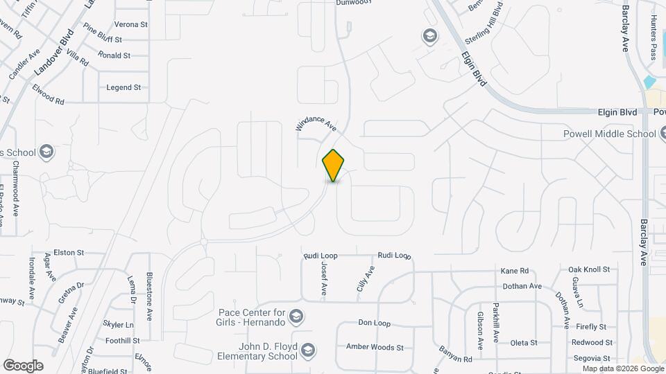 4119 Autumn Amber Dr Map and Location Details