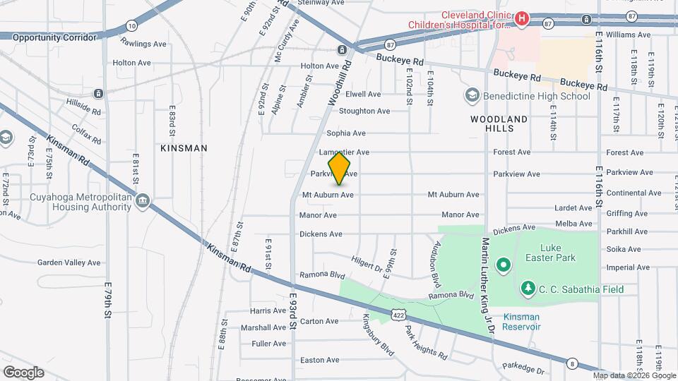 9521 Mt Auburn Ave, Unit Unit 2 Mapa y Detalles de la Ubicación