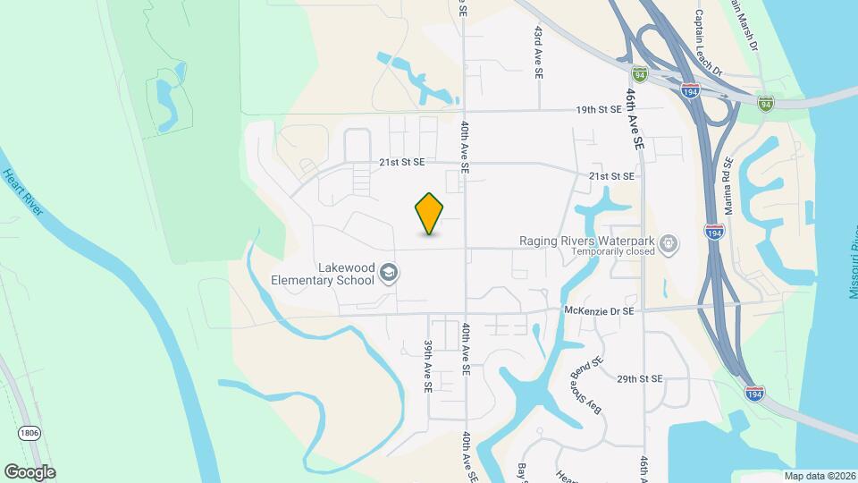 3926 24th St SE Map and Location Details