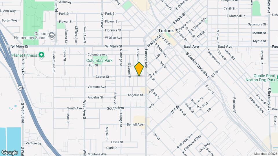 410 Locust St Mapa y Detalles de la Ubicación
