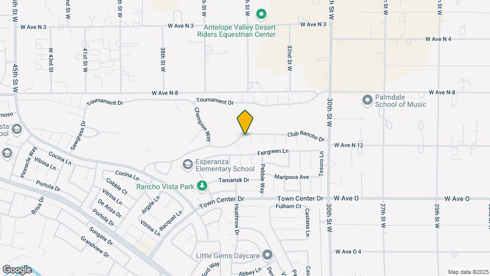 3406 Club Rancho Dr Map and Location Details