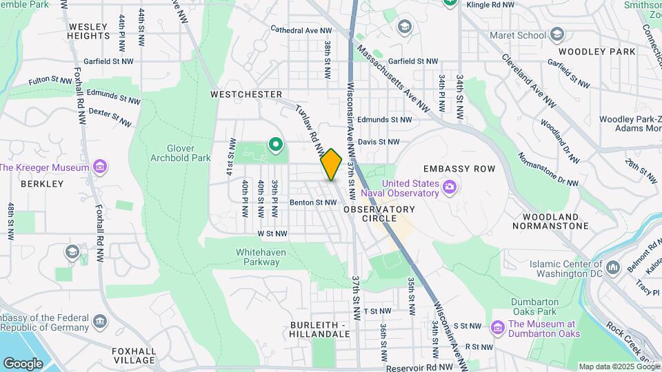 2432 Tunlaw Rd NW Map and Location Details