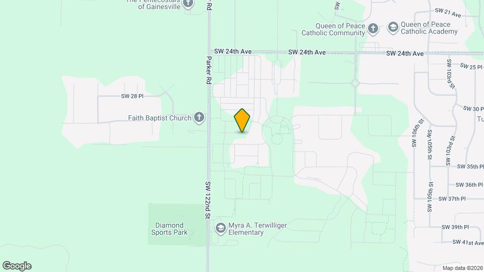 11943 SW 31st Rd Map and Location Details