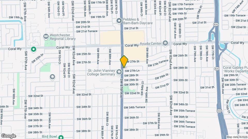 8675 SW 27th Ln Map and Location Details