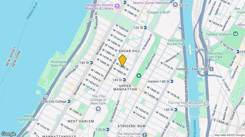 428 W 147th St Map and Location Details