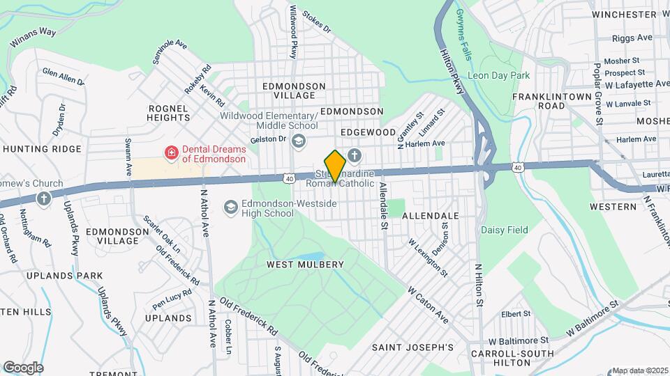 521 Normandy Ave Map and Location Details