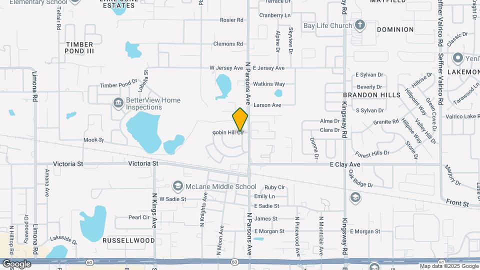 563 Robin Hill Cir Mapa y Detalles de la Ubicación