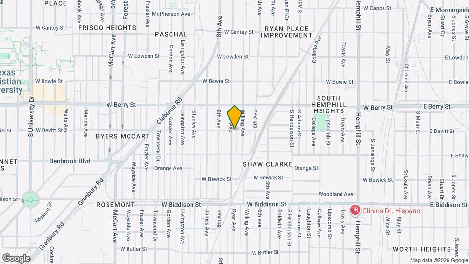 3201 Ryan Ave Map and Location Details