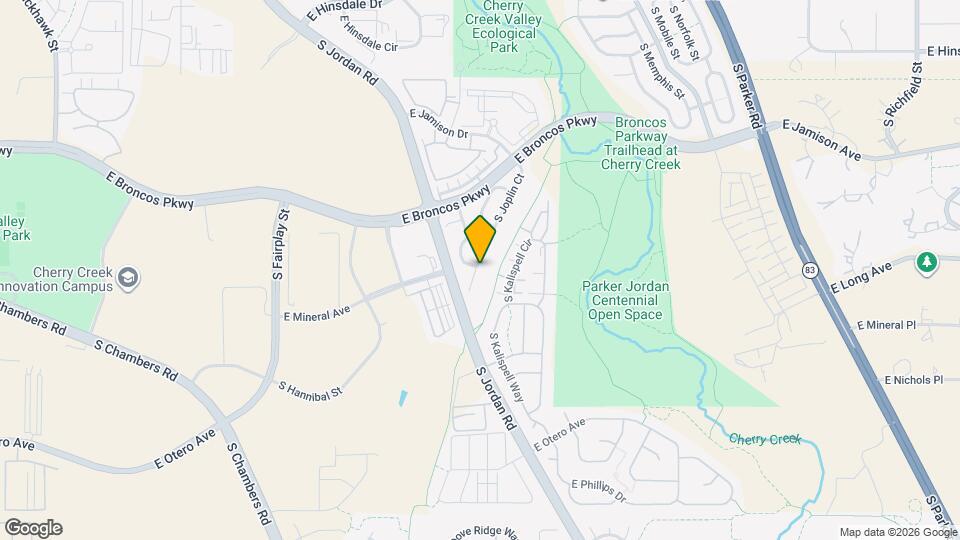 7898 S Joplin Ct Map and Location Details