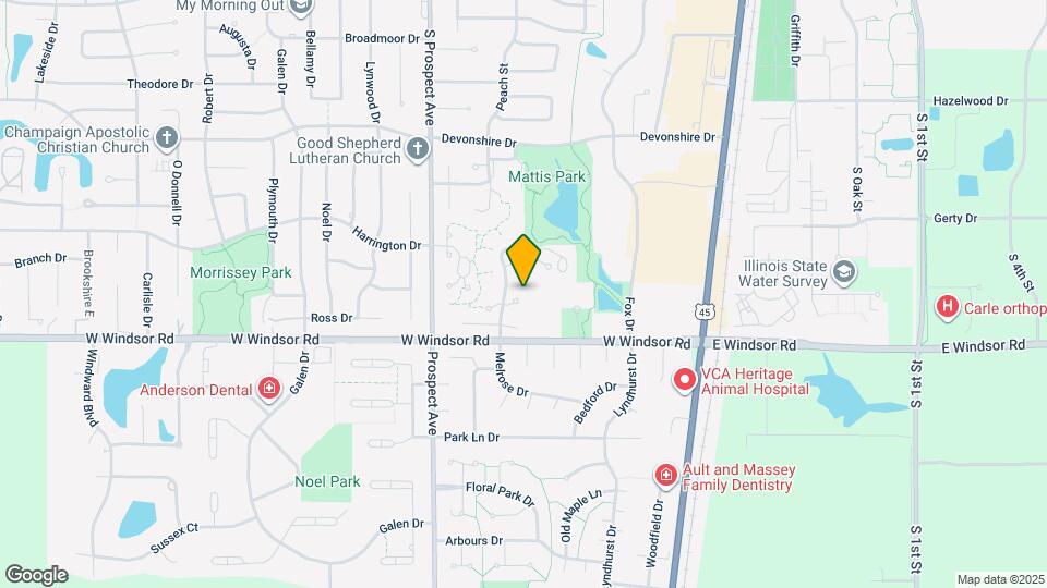 2304 Melrose Dr Map and Location Details