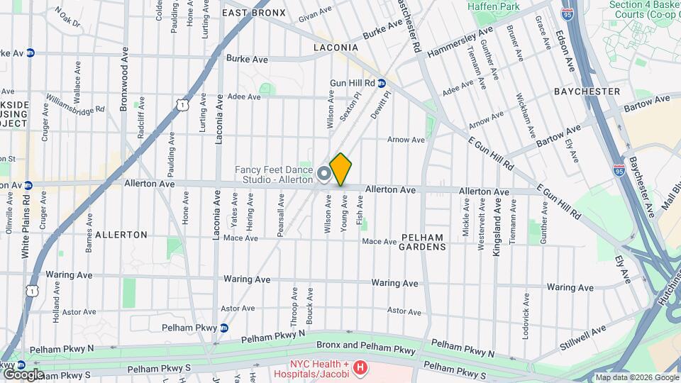 2581 Young Ave Map and Location Details