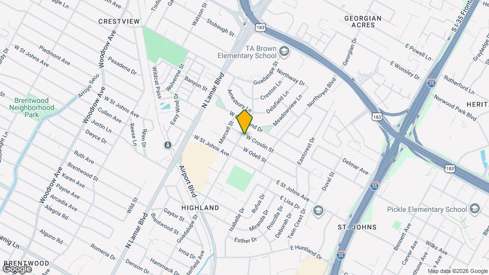 513 W Croslin St Map and Location Details