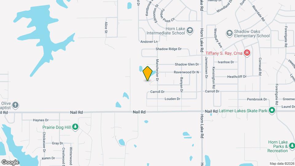 4402 Parkcrest Dr Map and Location Details