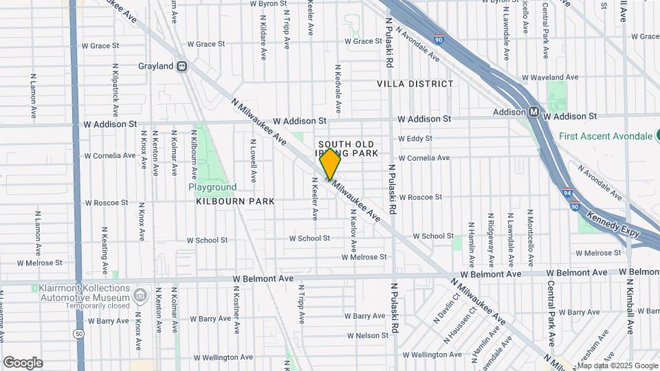 3426 N Milwaukee Ave-Unit -Unit 3426-2N Map and Location Details