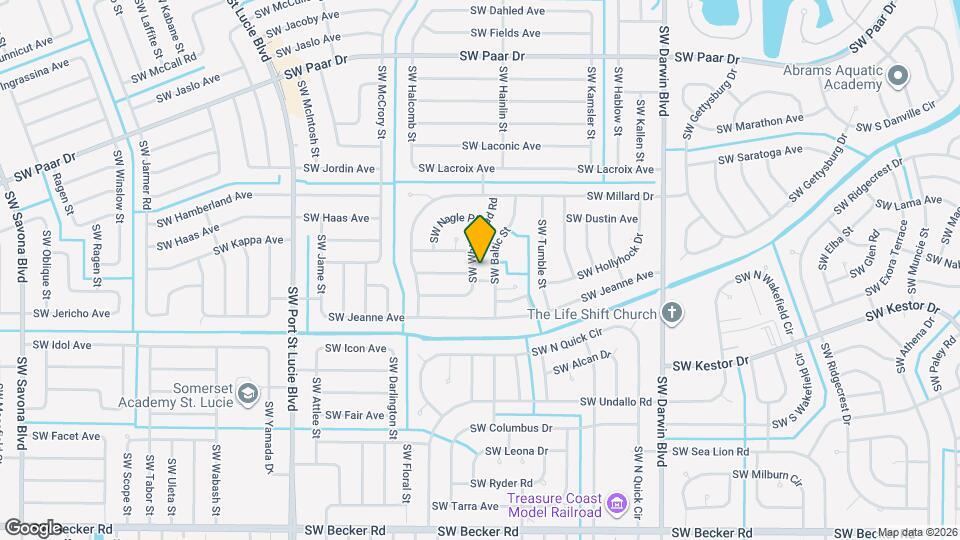 4249 SW Whitebread Rd Map and Location Details