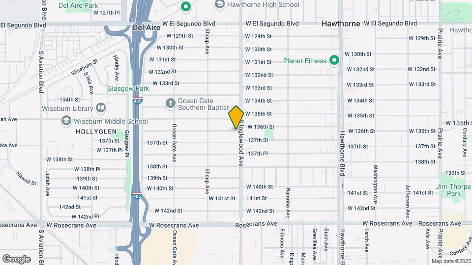 4806 W 136th St-Unit -apt Map and Location Details