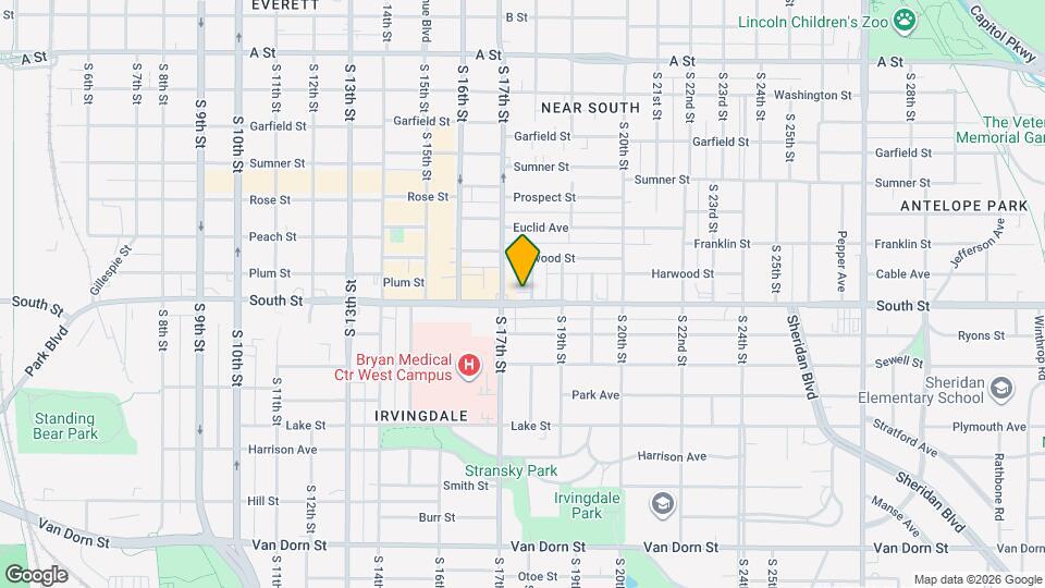 1748 South St Map and Location Details