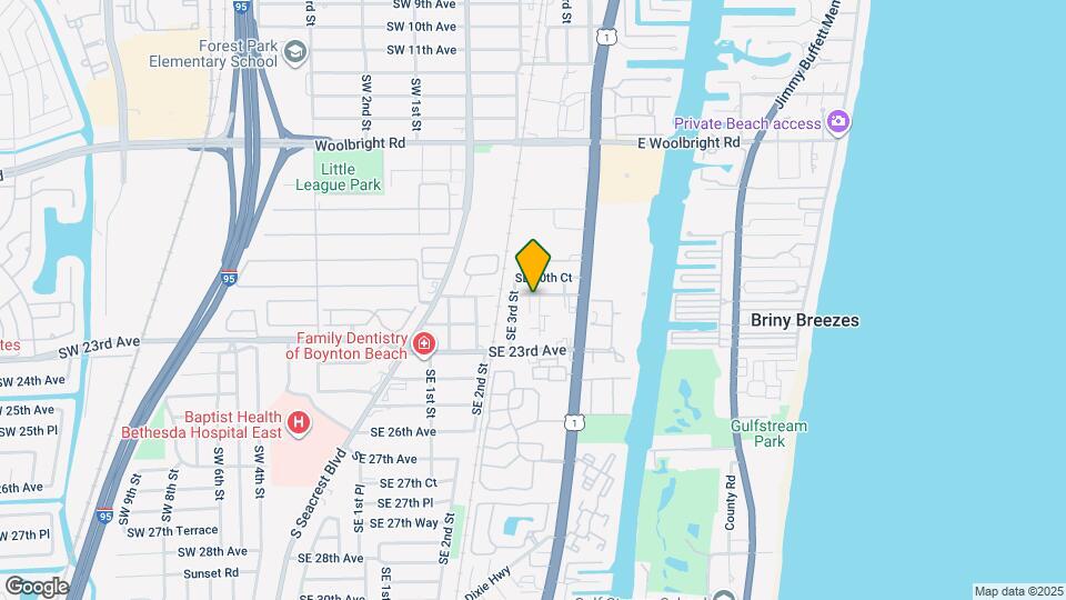 412 SE 21st Ave Map and Location Details