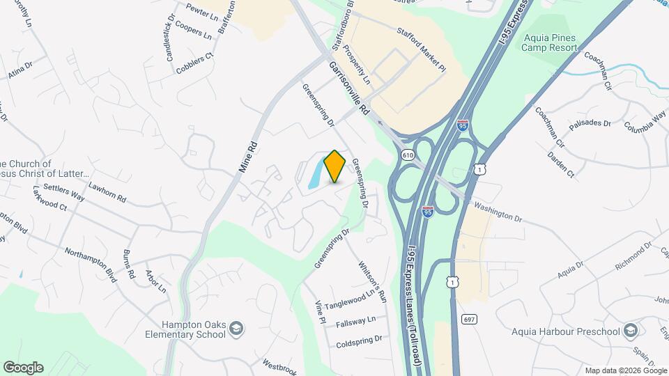 302 Ridgecrest Ct Map and Location Details
