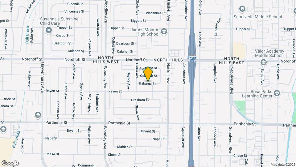 15916 Bahama St Map and Location Details