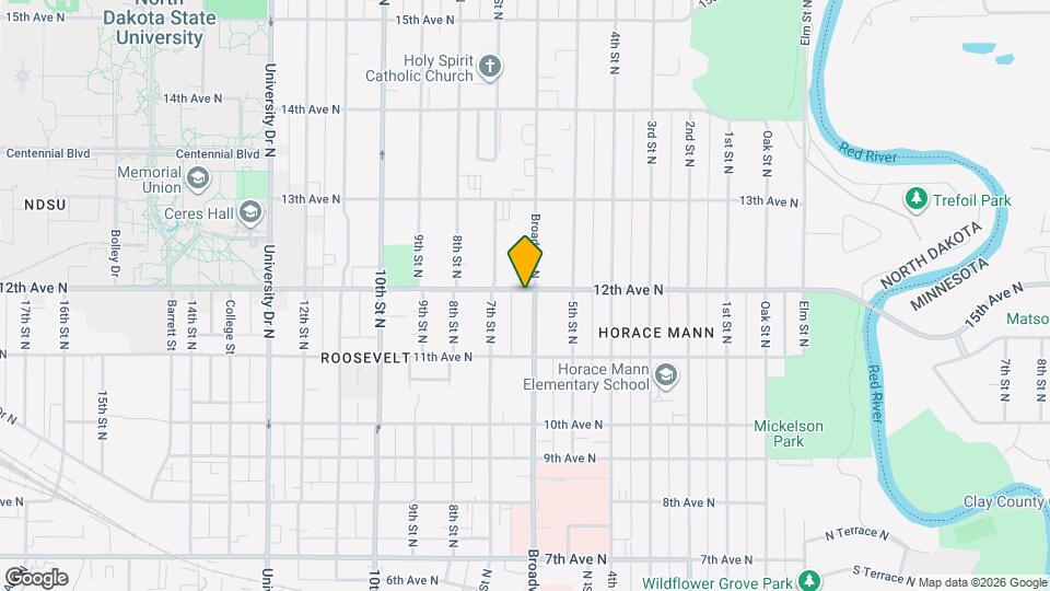 1144 Broadway N Map and Location Details