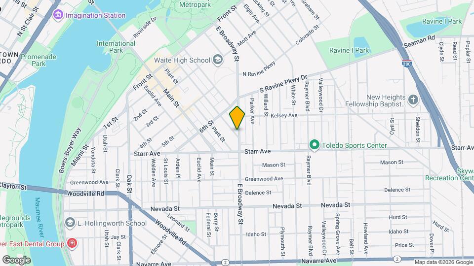 653 Oswald St Map and Location Details