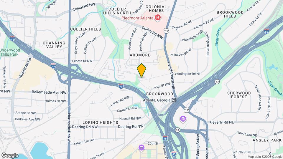 Camden Brookwood Map and Location Details