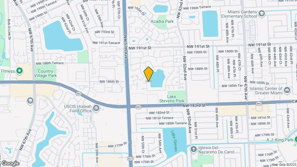 18501 NW 55th Ave Map and Location Details