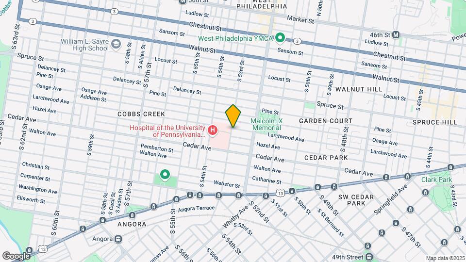Cobbs Creek Map and Location Details