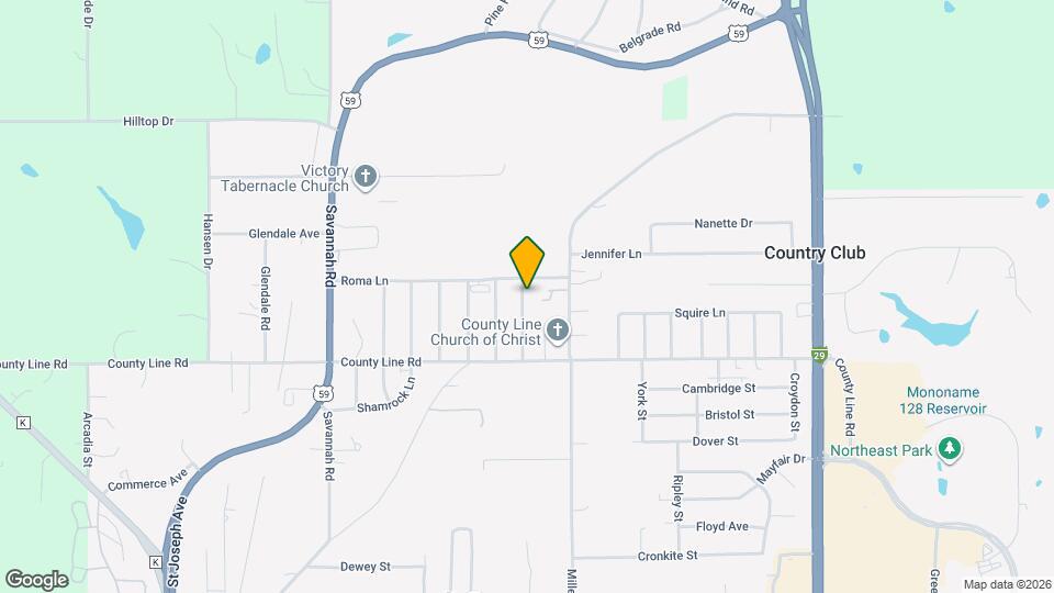 6215 N 28th Street Ter Mapa y Detalles de la Ubicación