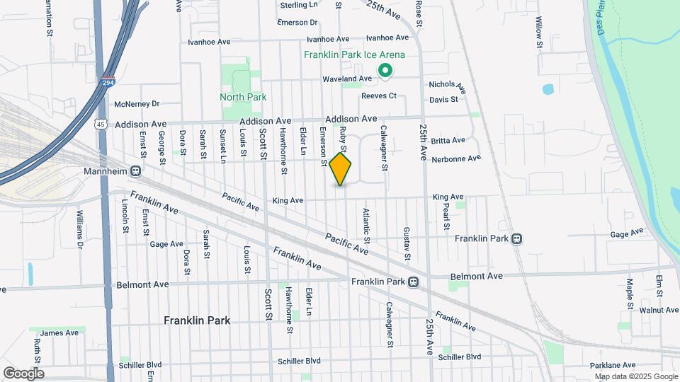 3410 Ruby St, Unit 1 Map and Location Details
