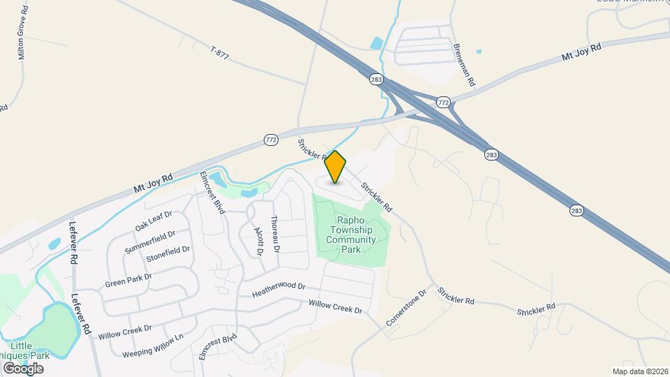 1847 Emerald Way Map and Location Details