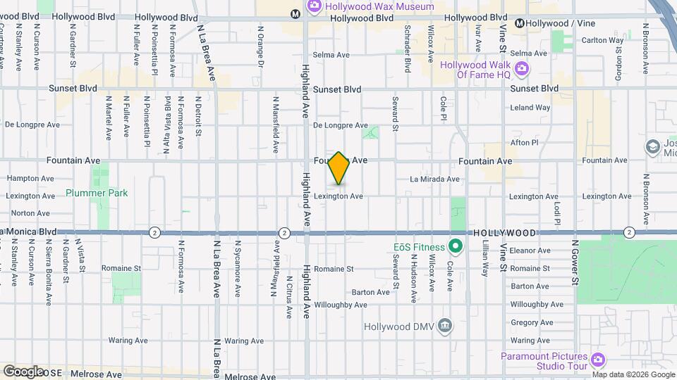 1211 N Garbo Ln Map and Location Details